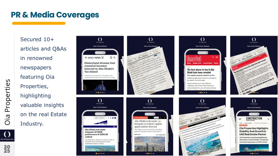 PR and media coverage