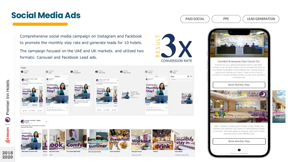 Social media ads