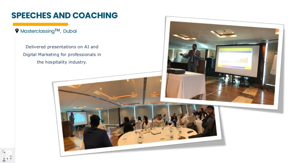 Masterclassing, Dubai